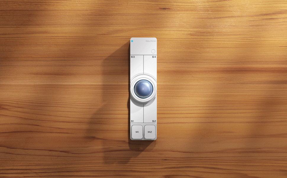 キーボードに添えるだけ。ホームポジションの常識を変えるトラック